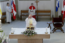 Feier der 1. Heiligen Kommunion in Sankt Crescentius (Foto: Karl-Franz Thiede)